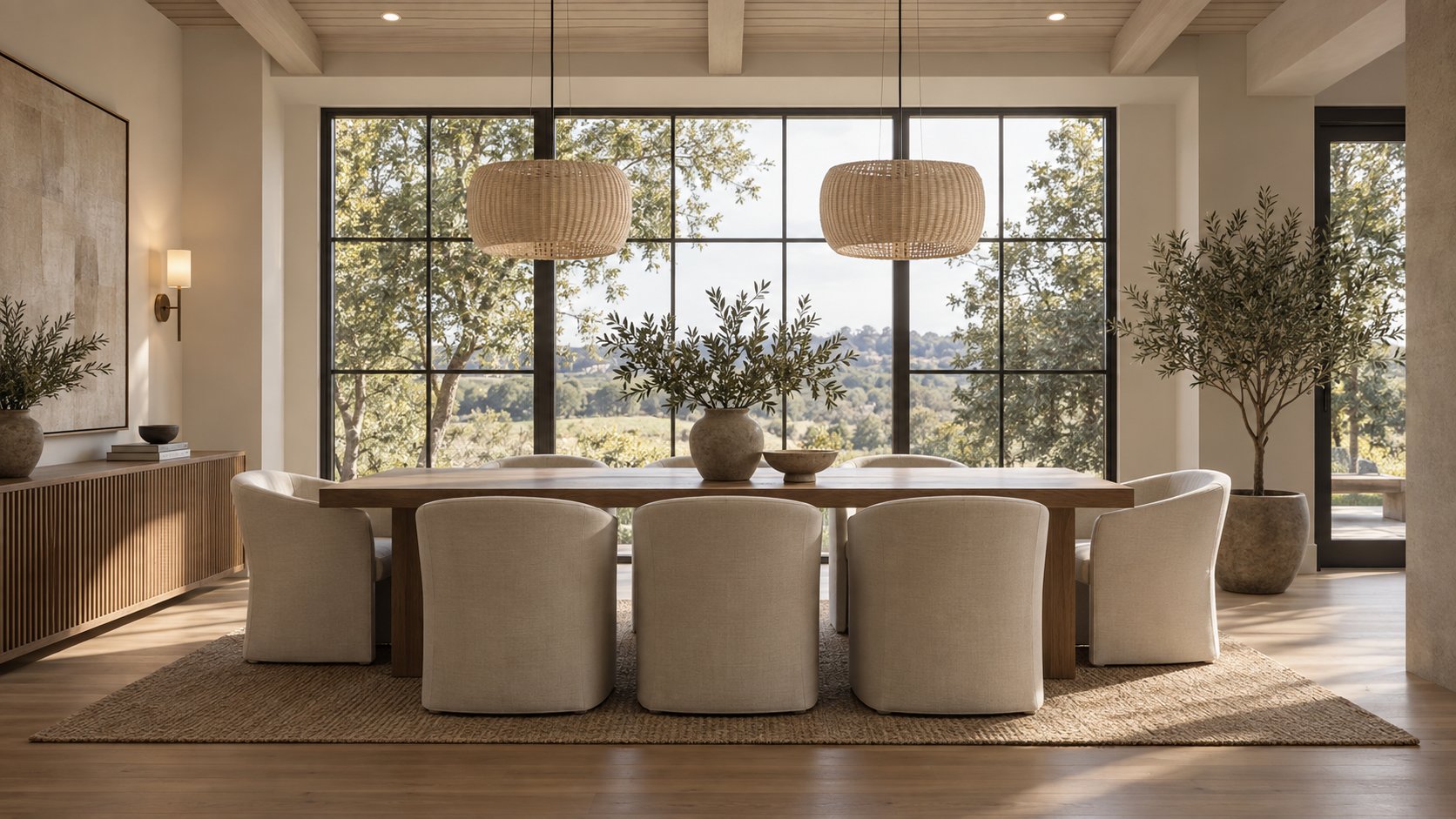 Comedor residencial diseñado por VELE
